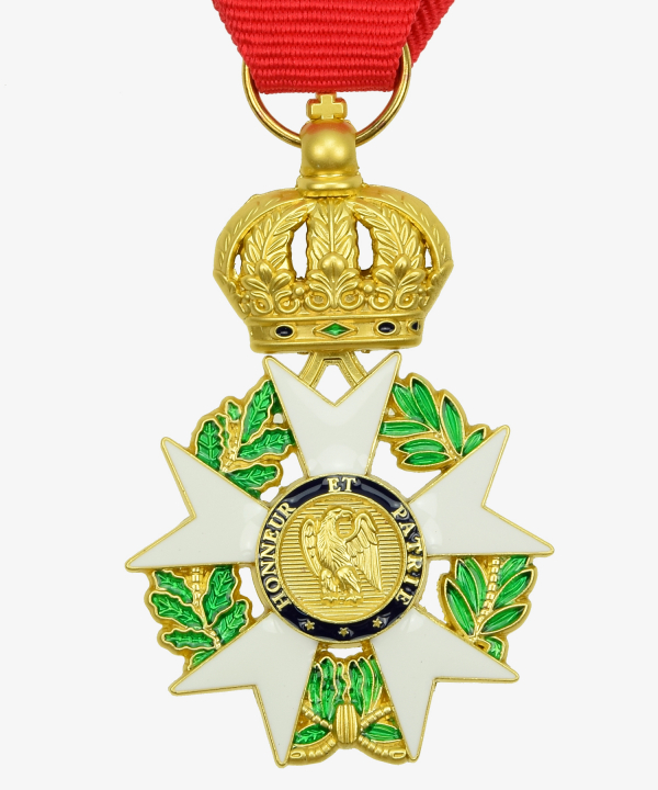 Preview: Frankreich, Königlicher Orden der französischen Ehrenlegion, Gold mit Krone